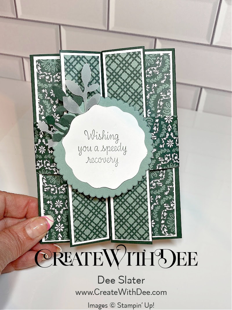 Double Gate Fold Fun Fold Cards Class - 2 Layouts - Dee Slater, Stampin ...
